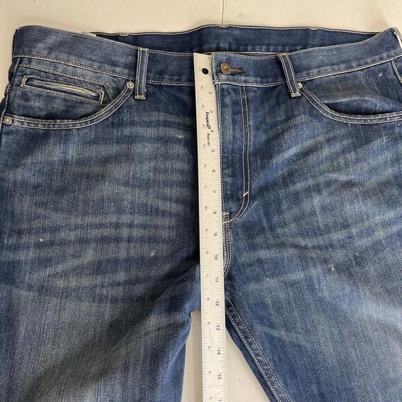 Levi's 527 Bootcut Jeans Men's 38x32 Medium Wash Western Rancher EUC - Picture 5 of 9